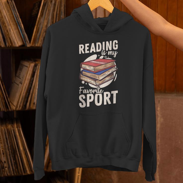 Reading Is My Favorite Sport Reader Books Novel Lecture Unisex Hoodie Reading Is My Favorite Sport Reader Books Novel Lecture Unisex Hoodie