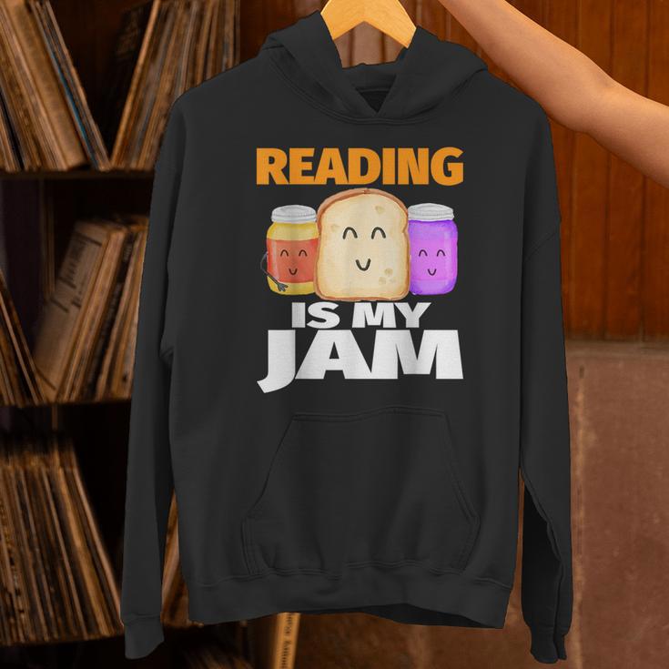 READING IS MY JAM Shirt I Love To Read Books Unisex Hoodie