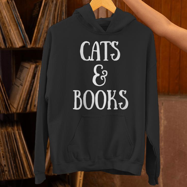 Reading Quote Cats & Books Reader Librarian Cat Mom Kitten Unisex Hoodie Reading Quote Cats & Books Reader Librarian Cat Mom Kitten Unisex Hoodie