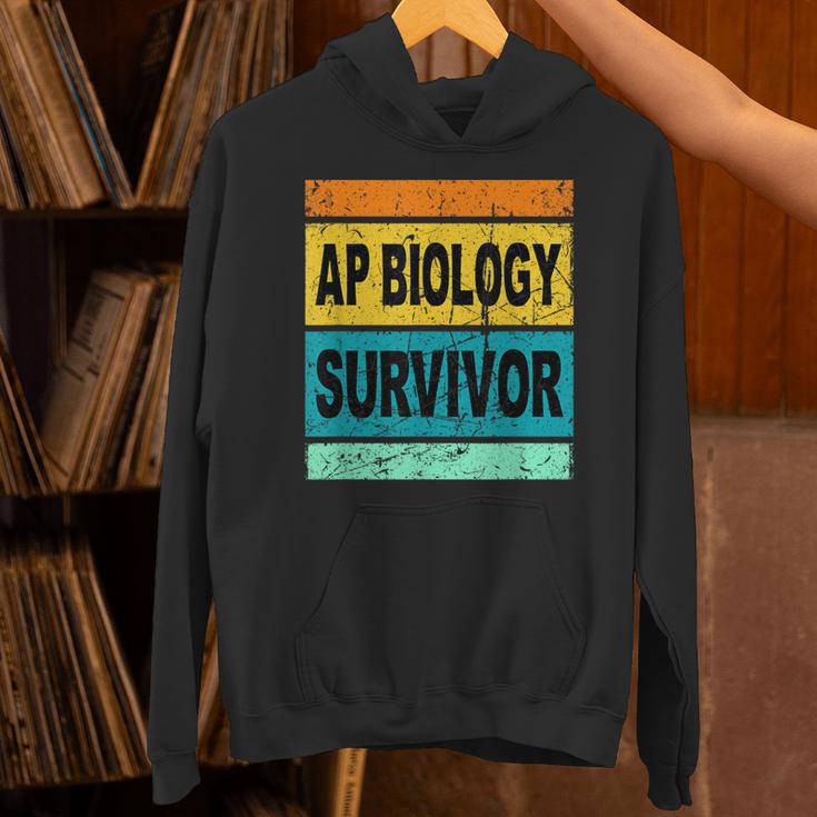 Retro AP Biology Shirt AP Biology Survivor Prep Book Study Unisex Hoodie