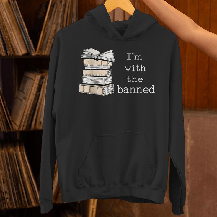 Retro I'm With The Banned Books Unisex Hoodie