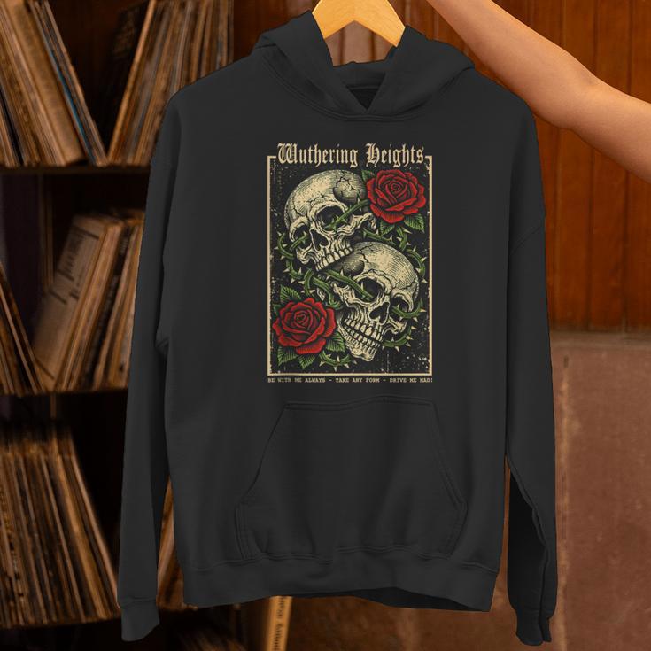 Retro Wuthering Heights Gothic Book Lover Classic Literature Unisex Hoodie