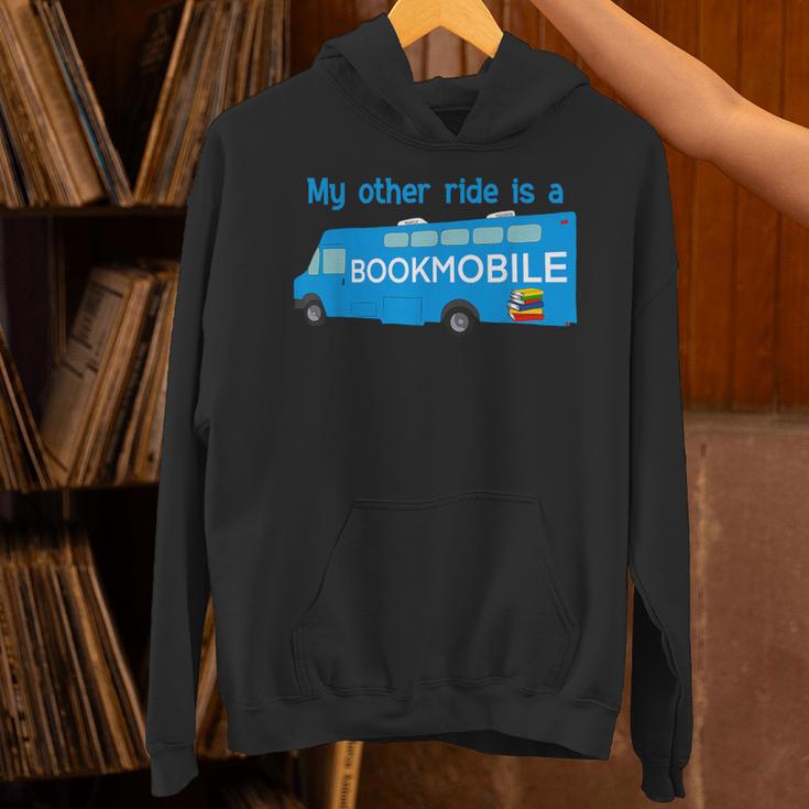 My Other Ride Is a Bookmobile Librarians Book Lovers Unisex Hoodie