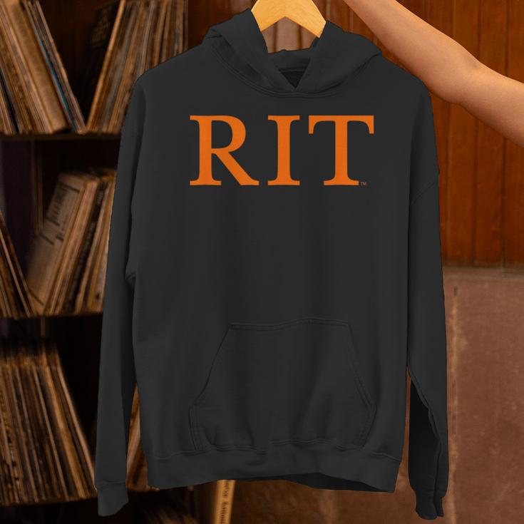 Rochester Institute Of Technology Rit Orange Type パーカー