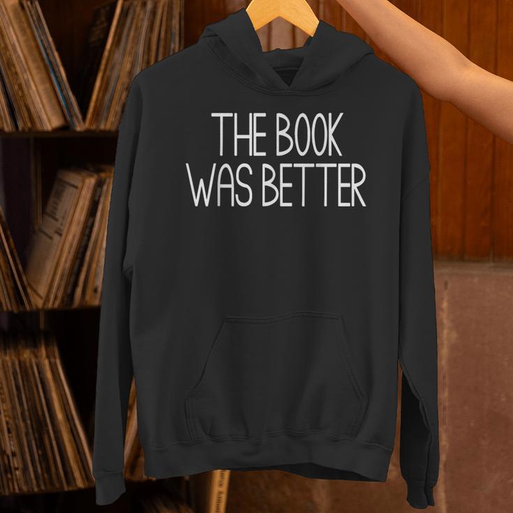 Simple Joys By Carter's The Book Was Better Literary Unisex Hoodie Simple Joys By Carter's The Book Was Better Literary Unisex Hoodie