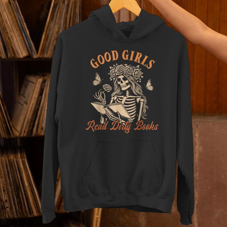 Smut Reader Spicy Romance Good A Girls Read Dirty Books Unisex Hoodie