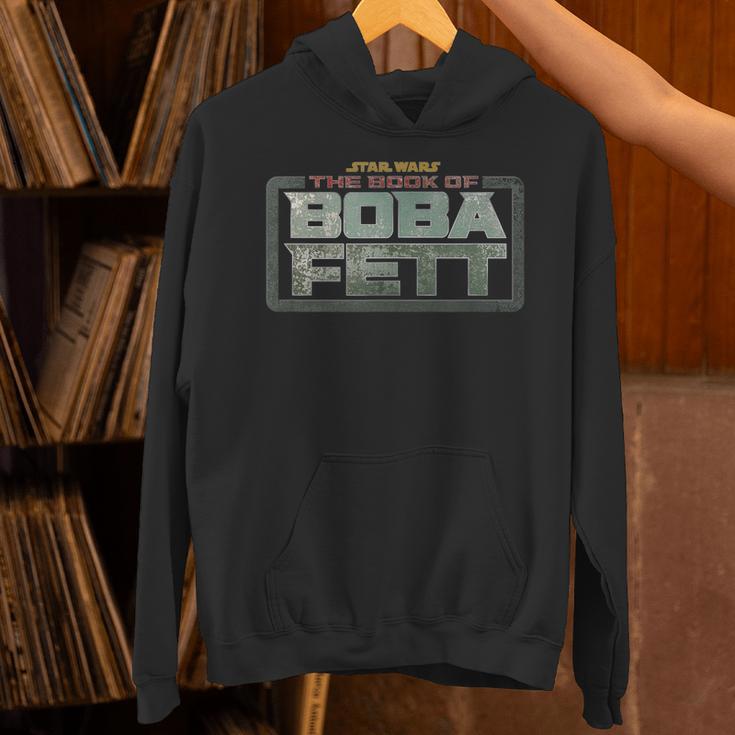 Star Wars The Book Of Boba Fett Logo V-1 Unisex Hoodie Star Wars The Book Of Boba Fett Logo V-1 Unisex Hoodie
