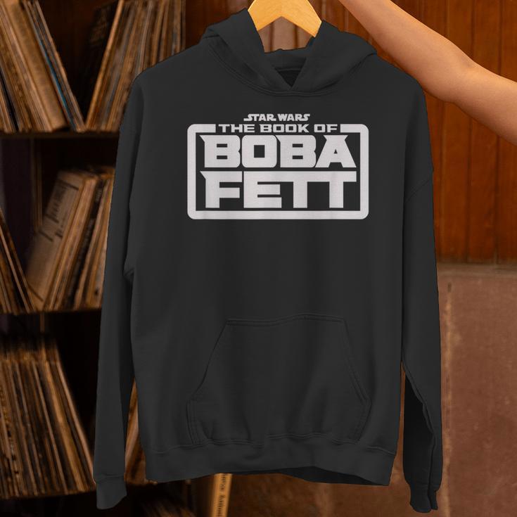 Star Wars The Book Of Boba Fett Logo V-3 Unisex Hoodie