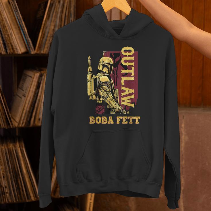 Star Wars The Book Of Boba Fett Outlaw Color Pop Unisex Hoodie Star Wars The Book Of Boba Fett Outlaw Color Pop Unisex Hoodie