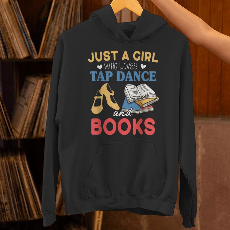 Tap Dancer Girl Who Loves Tap Dance & Books Unisex Hoodie