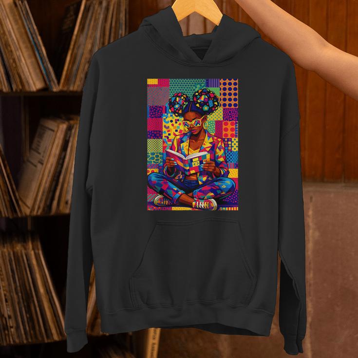 History Month Educated Black Women Girls Reading Book Unisex Hoodie History Month Educated Black Women Girls Reading Book Unisex Hoodie