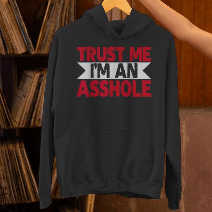 Trust Me I'm An Asshole パーカー