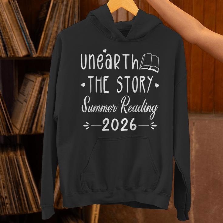 Unearth A Story 2026 Summer Reading Unisex Hoodie