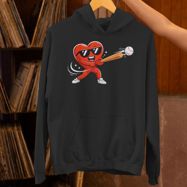Valentine Baseball Heart Sport Valentines Day Men Boys Kids Unisex Hoodie Valentine Baseball Heart Sport Valentines Day Men Boys Kids Unisex Hoodie