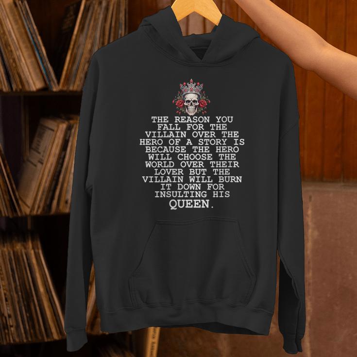 In My Villain Era Dark Romance Smutty Books Lovers Smut Book Unisex Hoodie