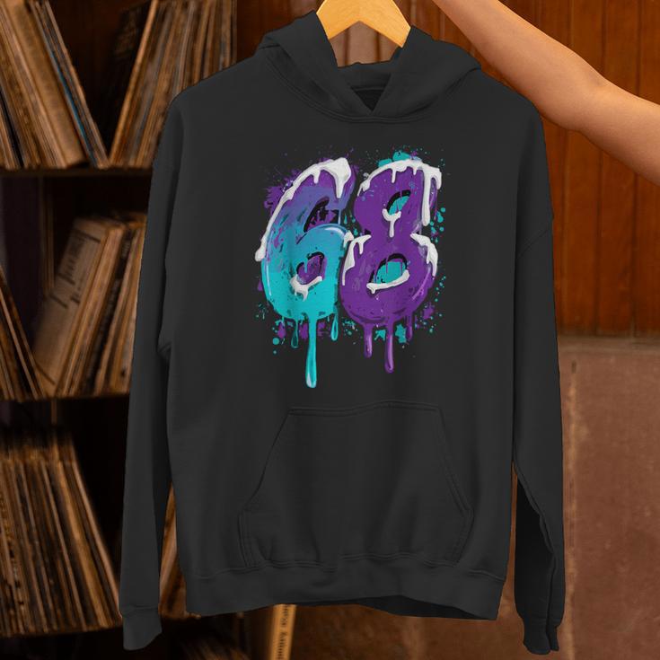 Vintage Baseball 68 Number Unisex Hoodie Vintage Baseball 68 Number Unisex Hoodie