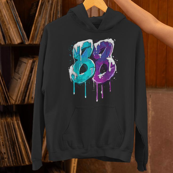 Vintage Baseball 88 Number Unisex Hoodie Vintage Baseball 88 Number Unisex Hoodie