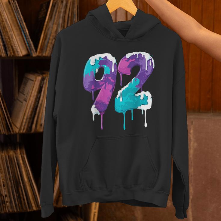 Vintage Baseball 92 Number Unisex Hoodie Vintage Baseball 92 Number Unisex Hoodie