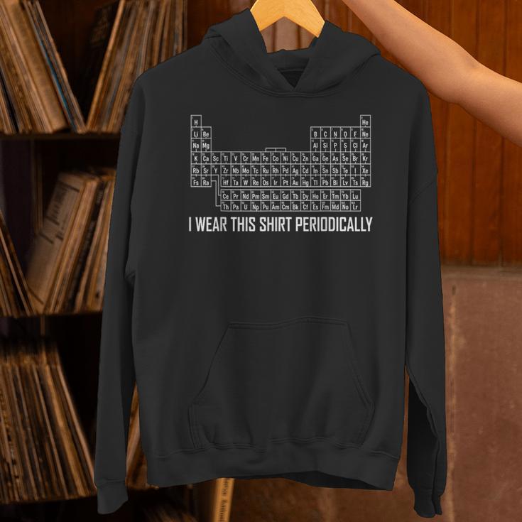 I Wear This Periodically cience Pun パーカー