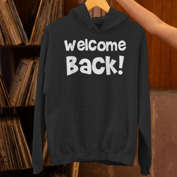 Welcome Back The Journey Is To EndWelcome Come パーカー