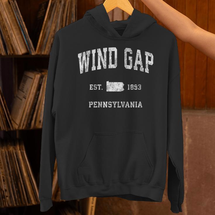 Wind Gap ペンシルバニア Pa ビンテージ アスレチック スポーツデザイン パーカー