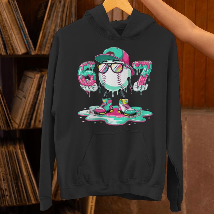 Women's 67 Meme Six Seven 6 7 Meme Baseball Ice Cream Drip Unisex Hoodie Women's 67 Meme Six Seven 6 7 Meme Baseball Ice Cream Drip Unisex Hoodie