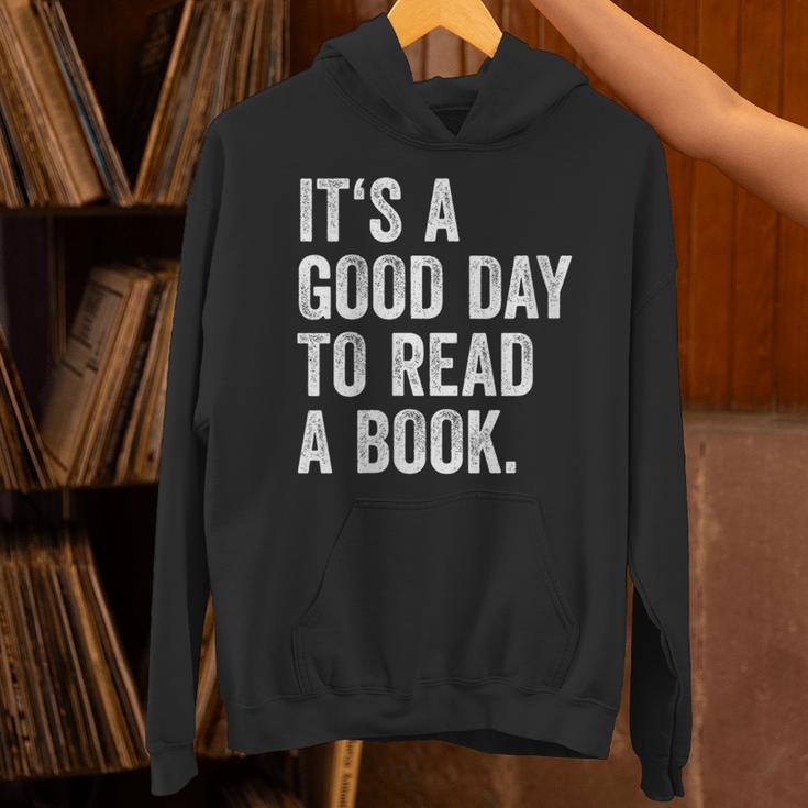 Women's It's A Good Day To Read A Book Unisex Hoodie