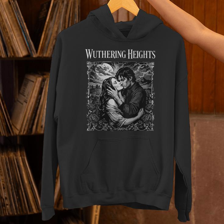 Women's Wuthering Heights Gothic Book Lover Classic Literature Unisex Hoodie Women's Wuthering Heights Gothic Book Lover Classic Literature Unisex Hoodie