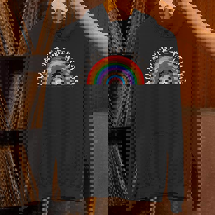 You Areafe With Me パーカー