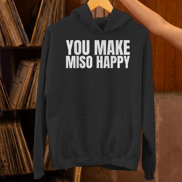 You Make Miso Happy Food Lover パーカー