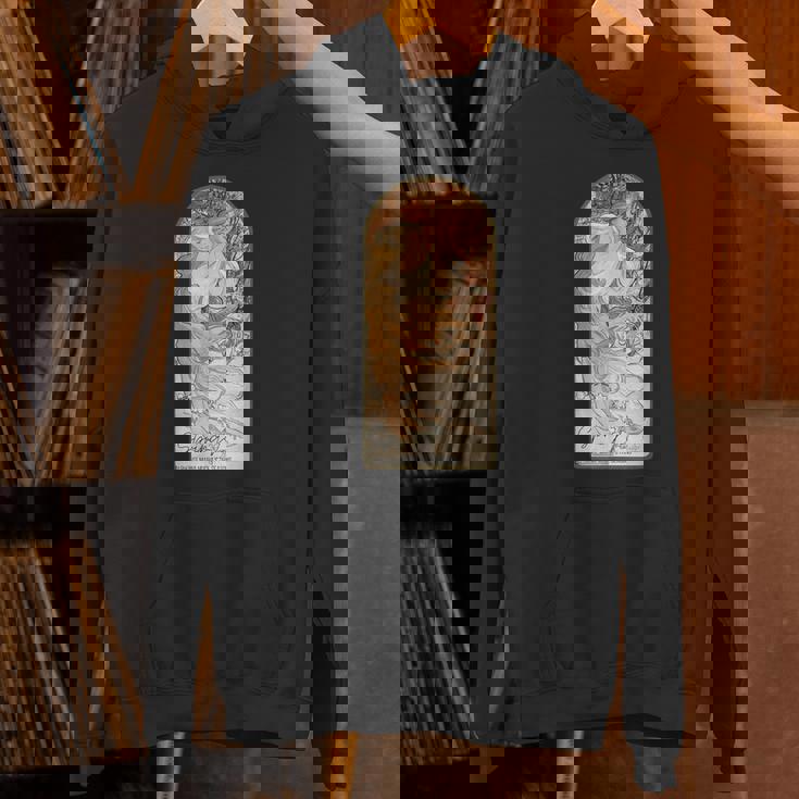 アルフォンス・マリア・ミュシャの季節 春 パーカー