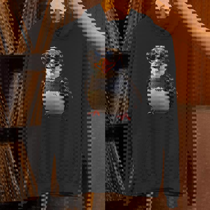 サングラスをかけたペンギン アニマル・フレンド ラブ・キュート・ペンギン パーカー