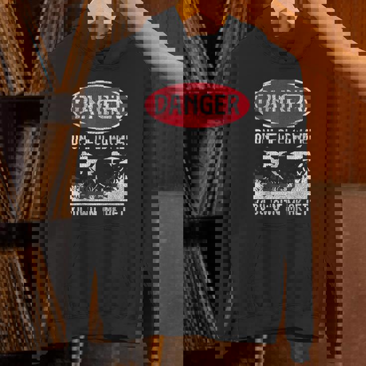 スキューバダイビング ダイバー Danger Don't Follow Me You Won't Make It パーカー