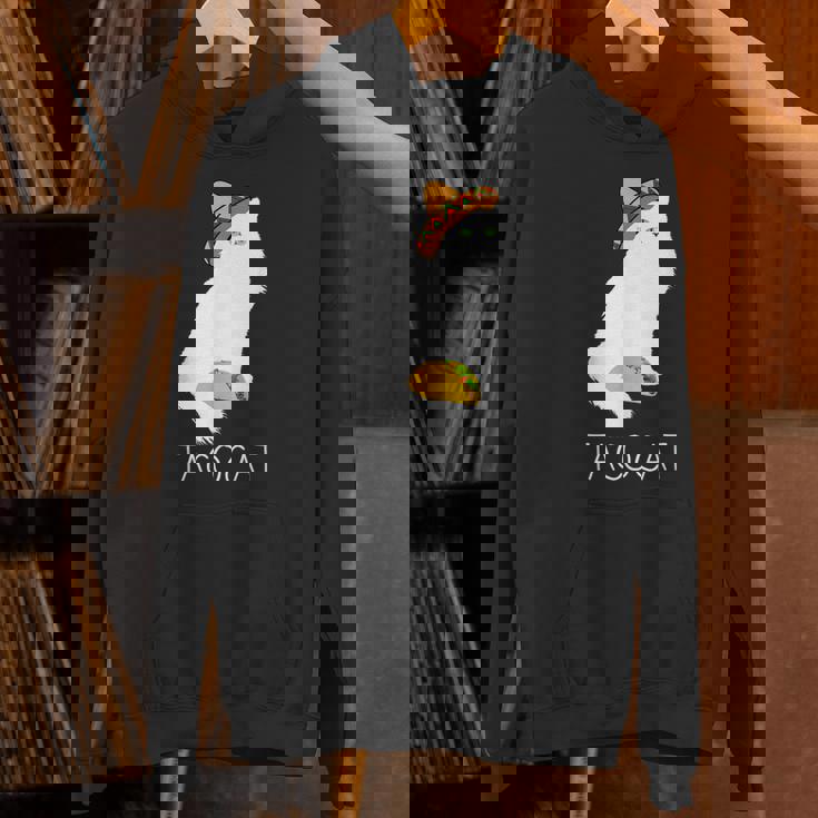 タコキャット-楽しい猫の回文 パーカー