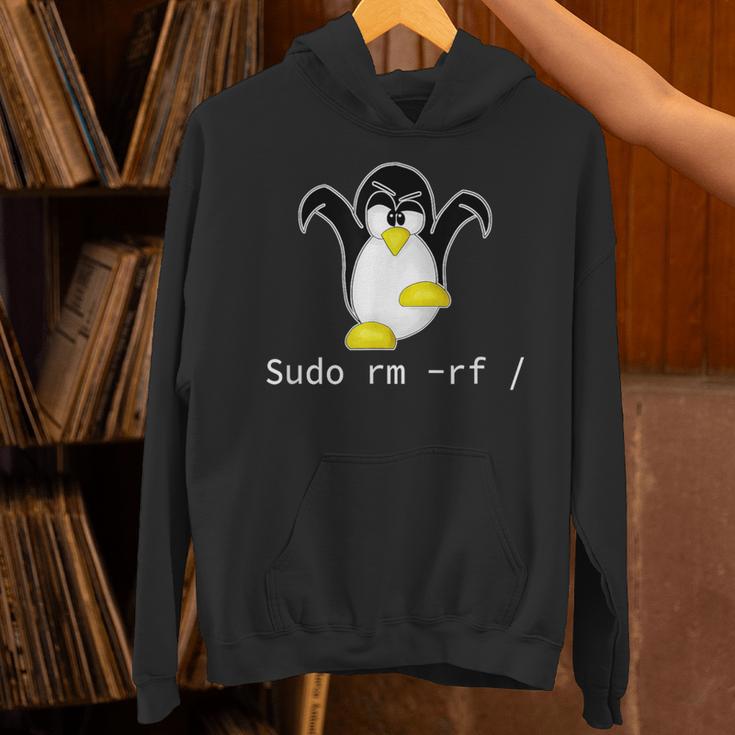 タックスlinuxペンギン須藤rm Rfコンピュータフリークハッカー パーカー