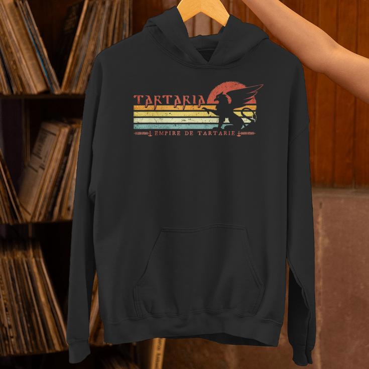 タルタリア-タルタリア帝国-レトロな古代グリフィン パーカー