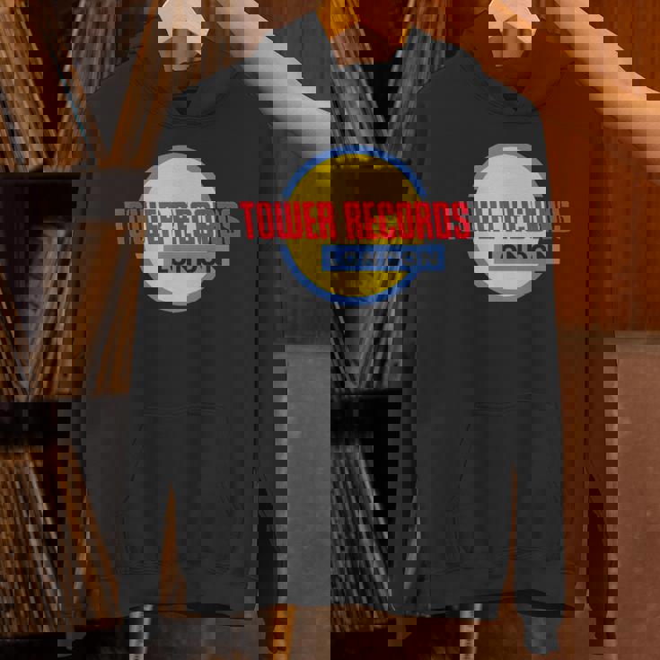 タワーレコード ロンドン 音楽 レトロ ヴィンテージ パーカー