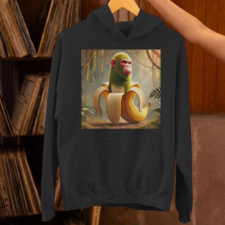 チンパンジーニ バナニーニ 長袖tシャツ パーカー