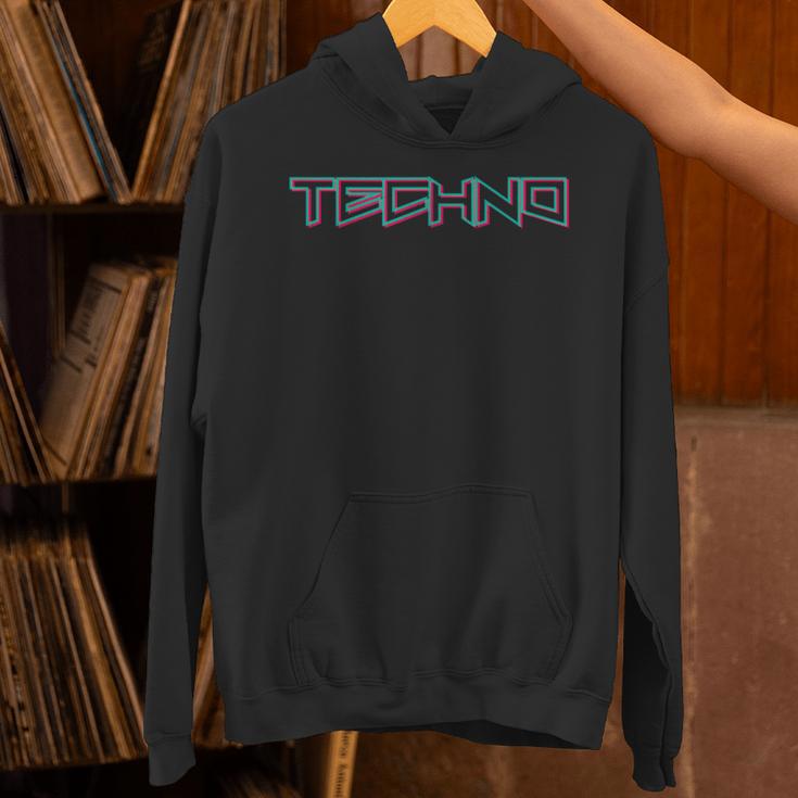 テクノ音楽ミニマリストデザイン Edm Festival Techno Clothing パーカー