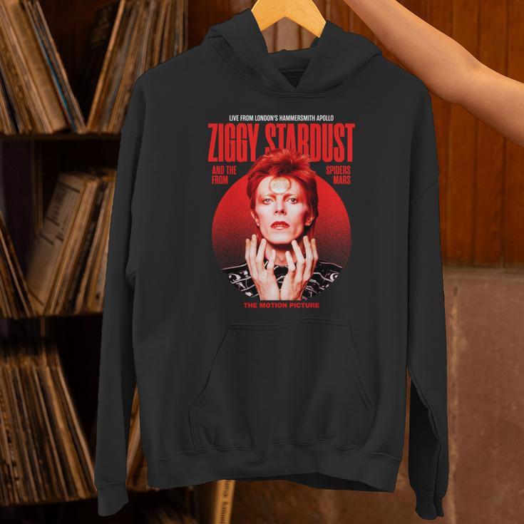 デヴィッド・ボウイ ジギー スターダスト モーションピクチャー カラー スキタ写真 長袖tシャツ パーカー