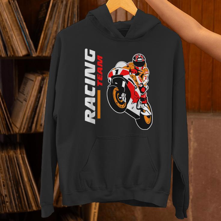 バイクレース Motorcycle Racing パーカー