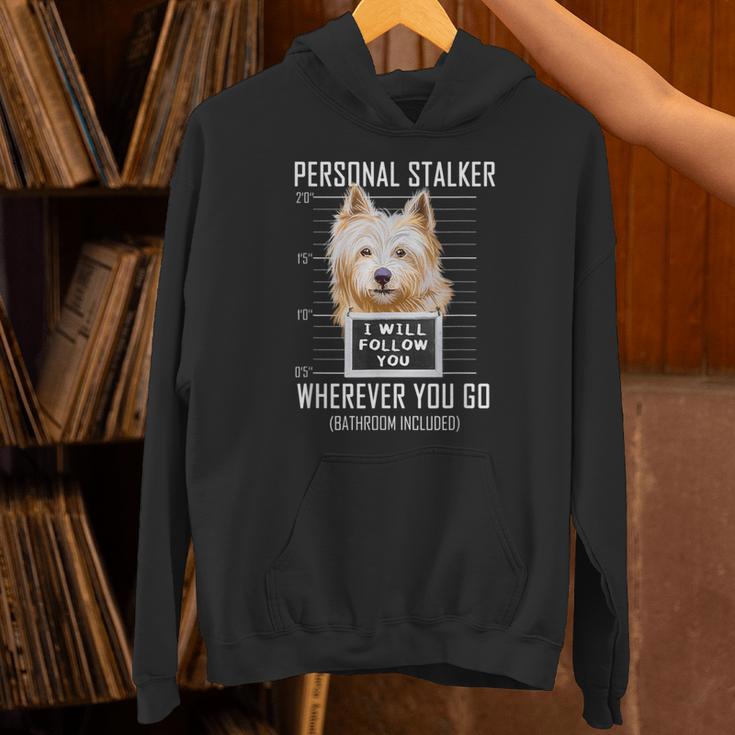 パーソナルストーカー犬ノーリッチテリア私はあなたに従います Norwich Terrier Dog パーカー