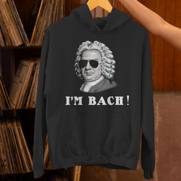 ヨハン・セバスティアン・バッハ I'm Bach おもしろい パーカー