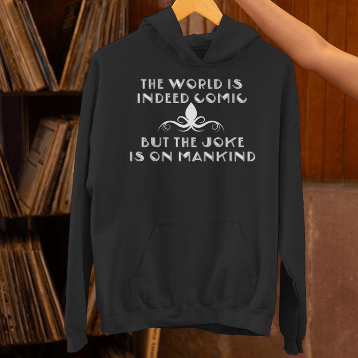 ラブクラフトクラシックブッククォート 長袖tシャツ パーカー