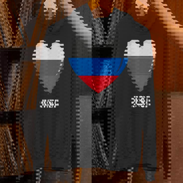 ロシア国旗シャツ パーカー