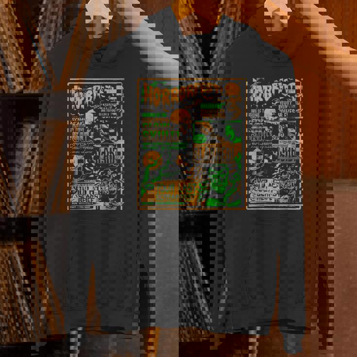 ヴィンテージ・ハロウィーン・クラシック・ホラー映画ポスター ホラーフェスト パーカー