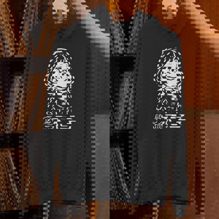 不二子 ペコちゃん風 レトロガール Fujiko 日本 アニメ パロディ パーカー