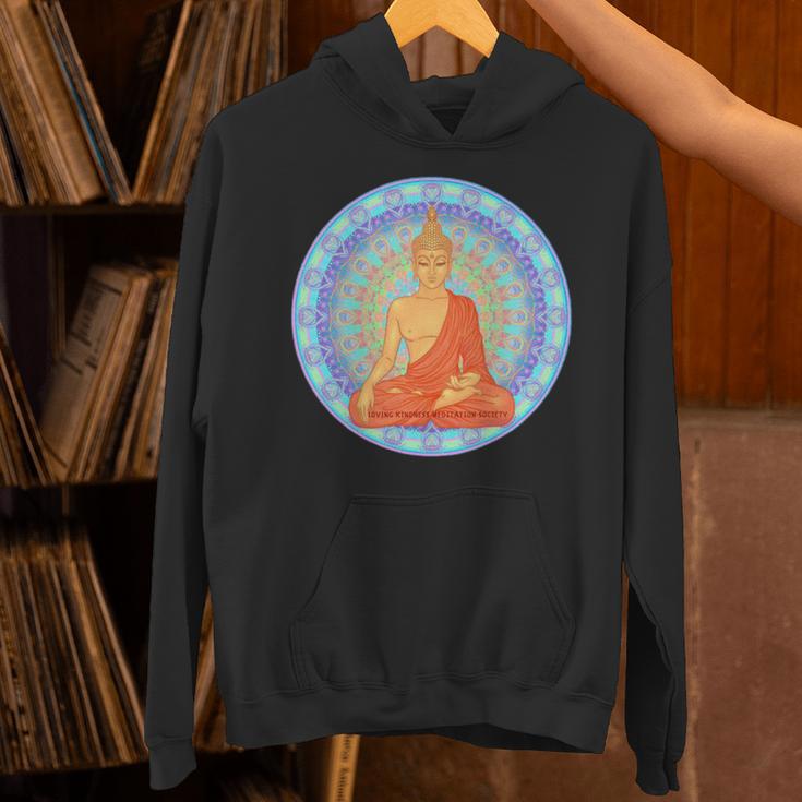 仏 マインドフルネス 仏前 ガウタマ仏教 愛 優しさ 長袖tシャツ パーカー