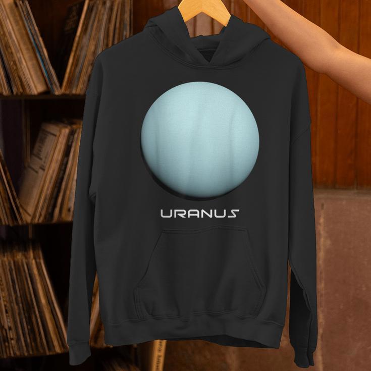 天王星tシャツ 天文学や宇宙愛好家へのギフトに最適 パーカー