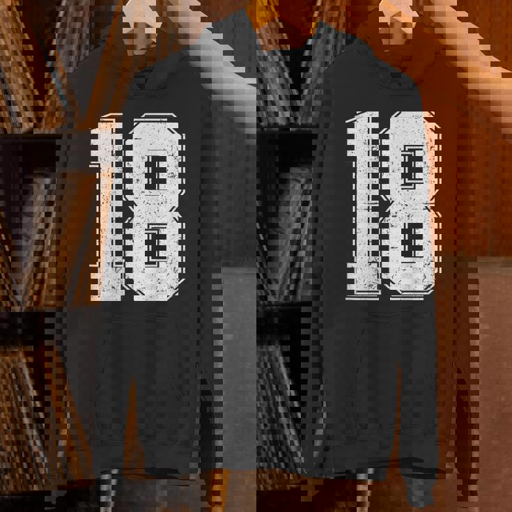 番号18シャツ、番号付き ヴィンテージ 18歳の誕生日 パーカー